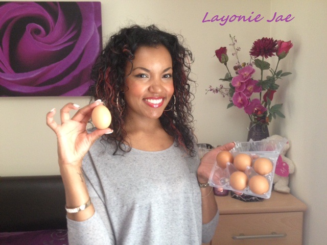 Layonie Jae's Homemade Egg Shampoo review!